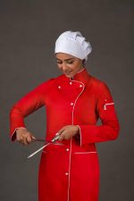 روپوش زنانه هان شف - فروشگاه لباس فرم هپی شف - تولیدکننده انواع روپوش زنانه