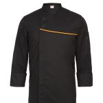 روپوش کیان رنگ مشکی - فروشگاه لباس فرم هپی شف - تولیدی انواع روپوش