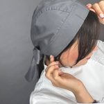 دستمال سر مردانه و زنانه طوسی - فروشگاه هپی شف - تولیدکننده انواع دستمالسر