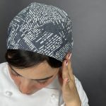 دستمال سر مردانه و زنانه جین طرح دار - فروشگاه هپی شف - تولیدکننده انواع دستمالسر