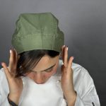 دستمال سر مردانه و زنانه زیتونی - فروشگاه هپی شف - تولیدکننده انواع دستمالسر