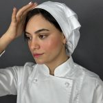 کلاه آشپزی زنانه - فروشگاه هپی شف - تولیدکننده انواع کلاه پرستاری و آشپزی