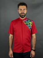 روپوش ارزان کار فایر - فروشگاه لباس فرم پرسنل هپی شف - تولیدکننده انواع روپوش و لباس کار