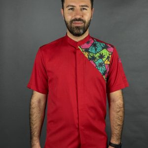 روپوش ارزان کار فایر - فروشگاه لباس فرم پرسنل هپی شف - تولیدکننده انواع روپوش و لباس کار