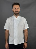 روپوش ارزان برساد - فروشگاه لباس فرم پرسنل هپی شف - تولیدکننده روپوش اشپزی