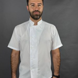 روپوش ارزان برساد - فروشگاه لباس فرم پرسنل هپی شف - تولیدکننده روپوش اشپزی