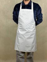  پیشبند آب گریز شمعی رنگ سفید - فروشگاه لباس فرم پرسنل هپی شف - تولیدکننده انواع پیشبند ضداب