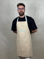 پیشبند کتان سورنا - فروشگاه لباس فرم پرسنل هپی شف - تولیدکننده انواع پیشبند باکیفیت